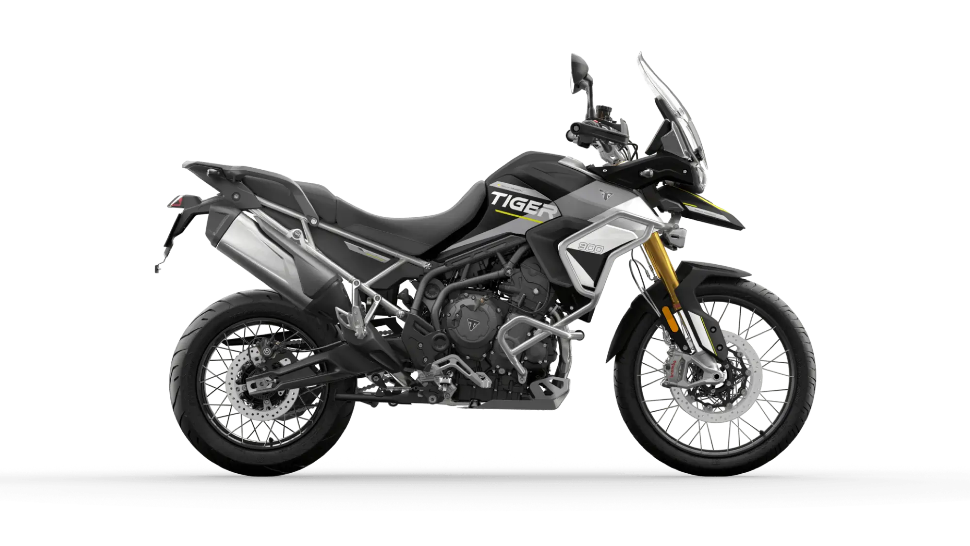 tiger 900 rally aragon edition 2024 matt phantom black matt graphite large