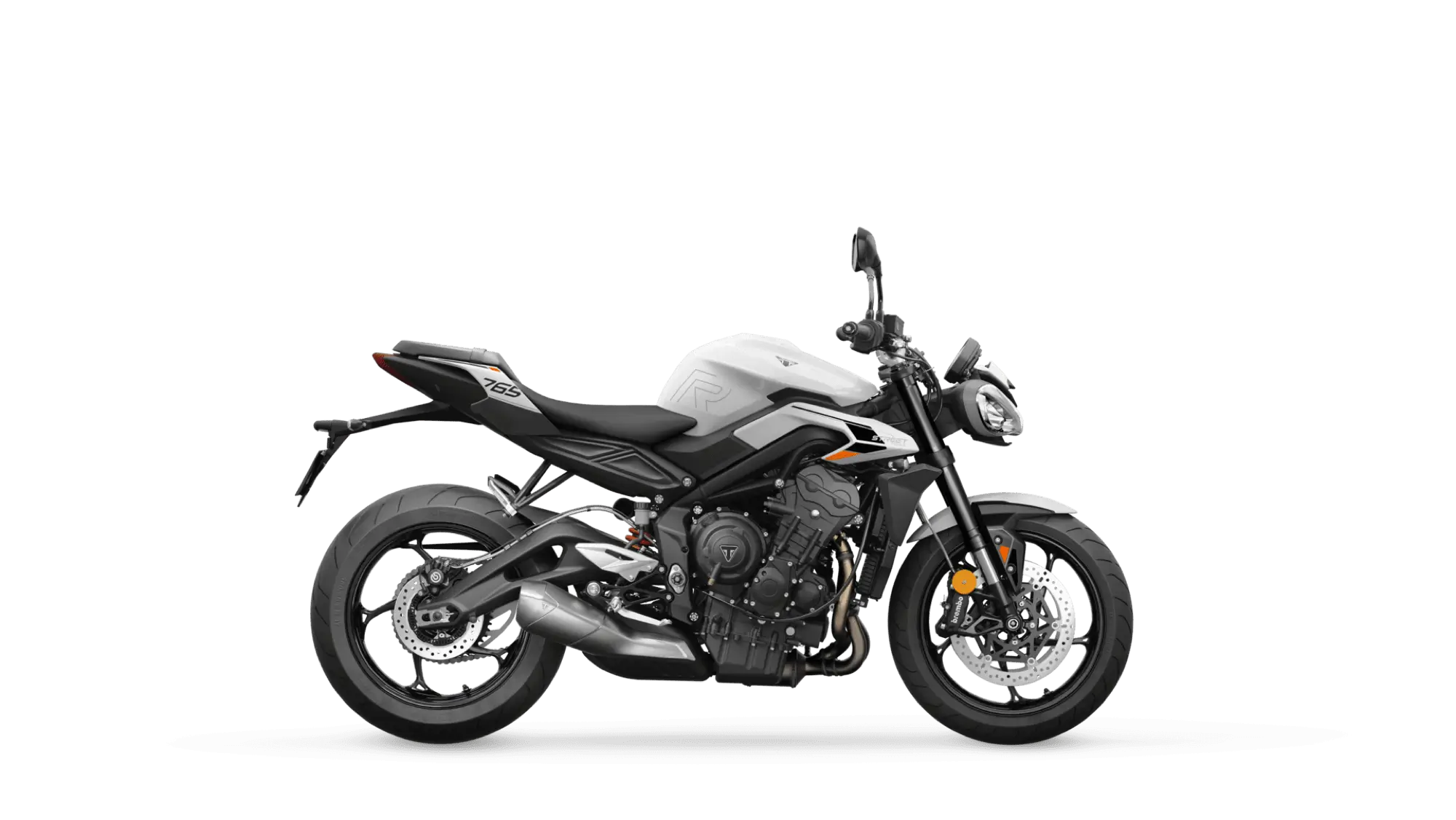 street triple 765 r 2025 pure white large
